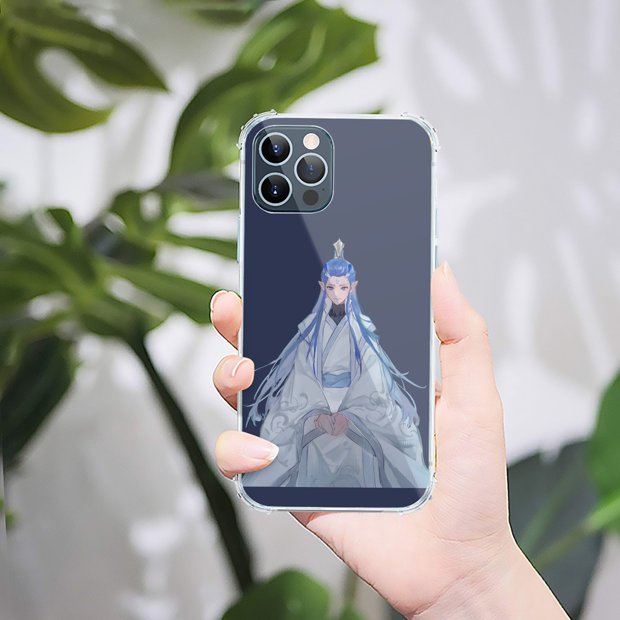 （画像用） Ne Zha 2 ナタ 魔童の大暴れ 【iPhone 12シリーズ対応】透明スマホケース（クリアソフトケース）
